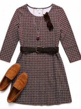 J.Jill Wearever Collection Geometric
Tunic Dress - Size Medium